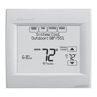 Honeywell VisionPRO TH8110R1008 Guia Del Usuario