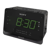 Sony DREAM MACHINE ICF-C414 Manual Del Usuario