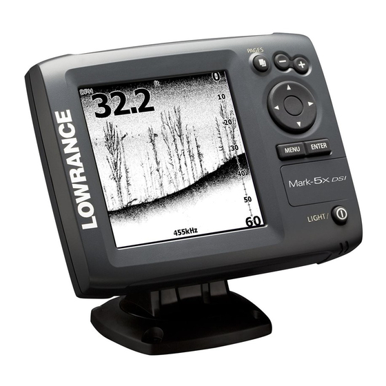 Lowrance Elite 5X DSI Manual De Funcionamiento