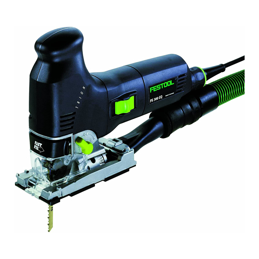 Festool TRION PS 300 EQ Manual De Instrucciones