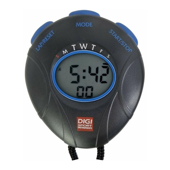 Digi Sport Instruments DT1 Manual Del Usario