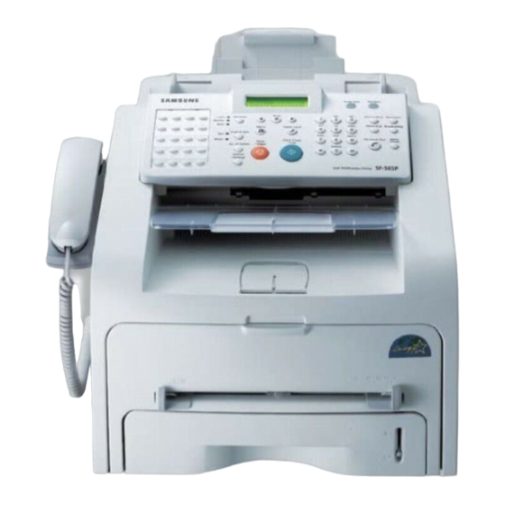Samsung SF-560 Serie Manual De Usuario