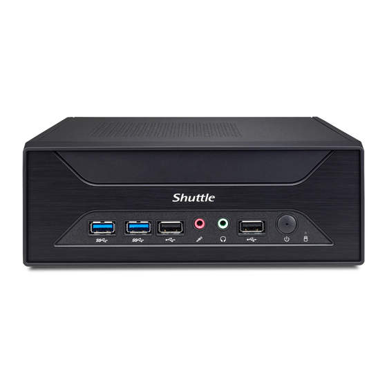 Shuttle XH410G Guía Rápida