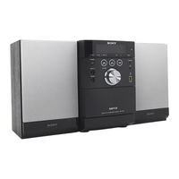 Sony CMT-EH25 Manual De Instrucciones
