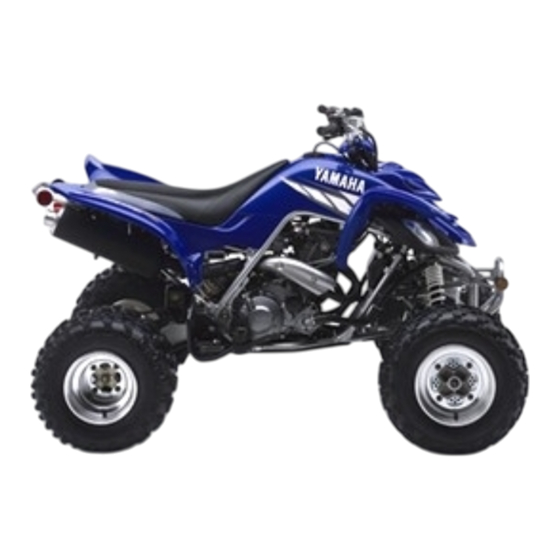 Yamaha Raptor YFM660RS 2003 Manual Del Propietário