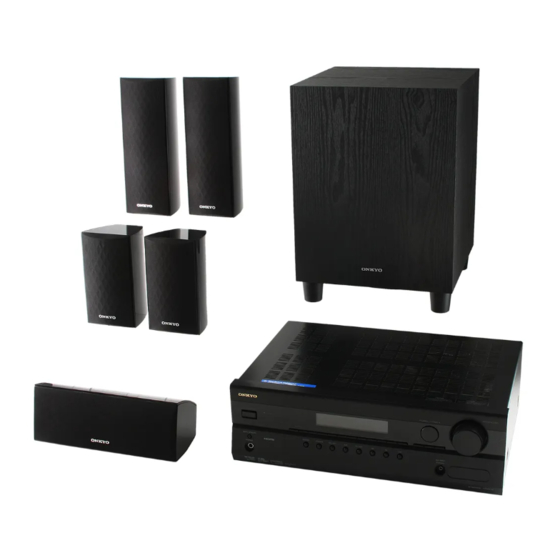 Onkyo HT-S3200 Manuales