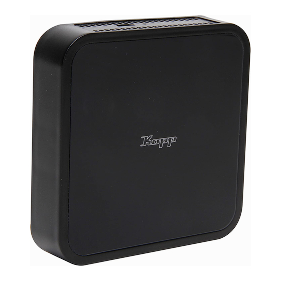 Kopp Free-control Gateway MINI Manuales