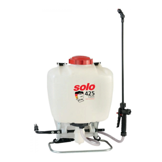 Solo 425 Classic Manual Del Usario