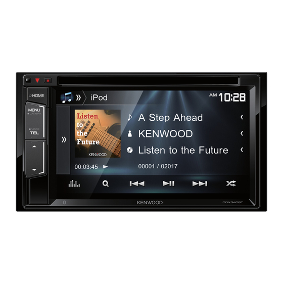 Kenwood DDX374BT Manual De Instrucciones