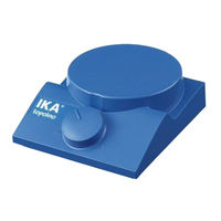 IKA topolino Manual De Instrucciones