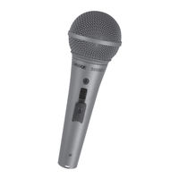 Shure 588SDX Manual Del Usuario