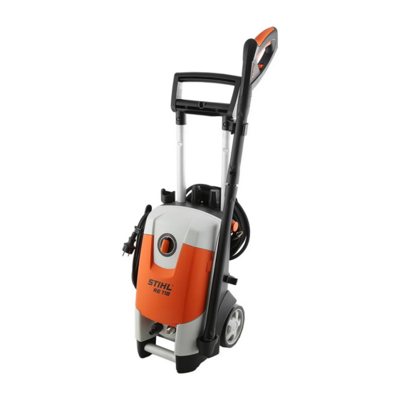 Stihl RE 108 Manual De Instrucciones