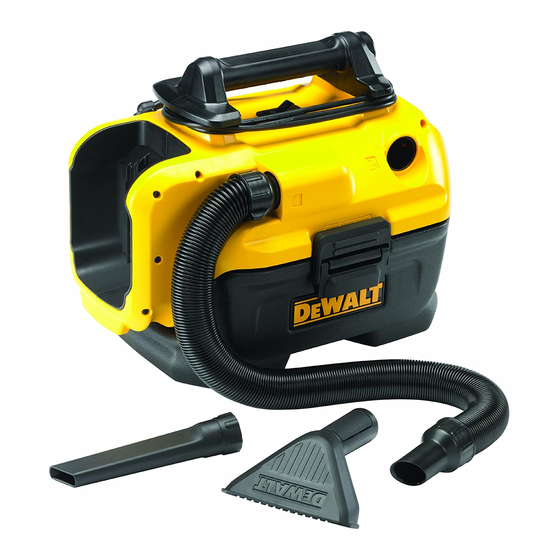 DeWalt DCV582 Manuales