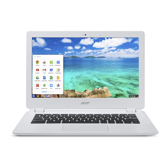 Acer Chromebook 15 Manuales