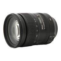 Nikon AF-S NIKKOR 28-300mm f/3.5-5.6G ED VR Manual Del Usaurio