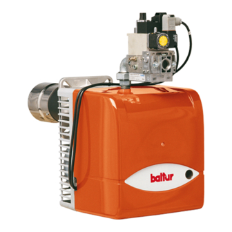 baltur BTG 15 Manual De Instrucciones Para La Instalación, El Uso Y El Mantenimiento