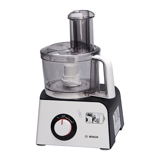 Bosch MCM41 Serie Instrucciones De Uso