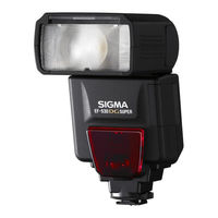 Sigma EF-500 DG SUPER Instrucciones