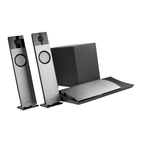 Sony BDV-NF720 Manual De Instrucciones