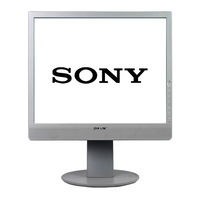 Sony SDM-X53 Manual Del Usuario