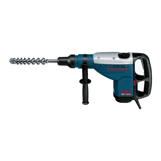 Bosch Professional GBH 7-46 DE Manual Original