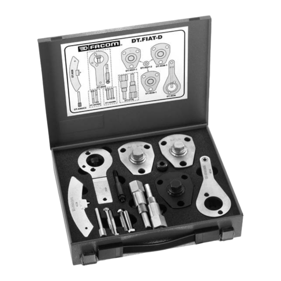 Facom DT.FIAT-D Manual De Instrucciones