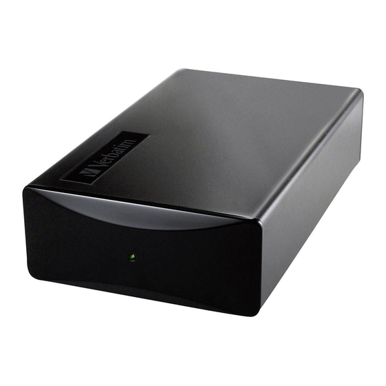 Verbatim NAS Hard Drive Guia Del Usuario