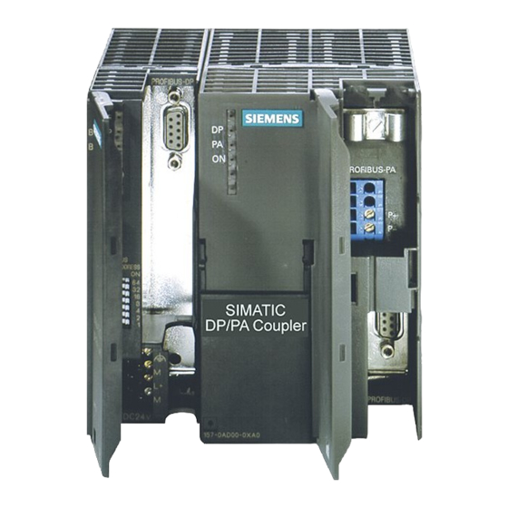 Siemens SIMATIC Serie Manual De Referencia