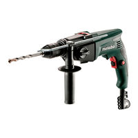Metabo SBE 760 Instrucciones De Manejo