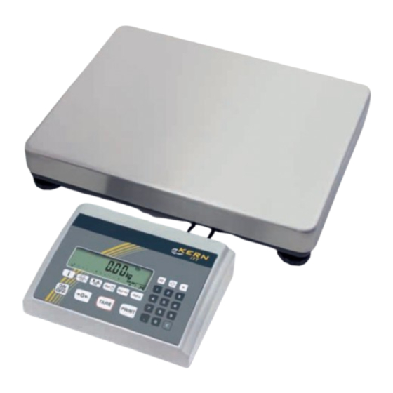 KERN ITS-P Serie Instrucciones De Servicio