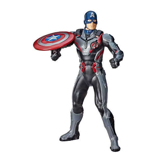 Hasbro MARVEL Avengers CAPITAN AMERICA E3358 Instrucciones De Montaje