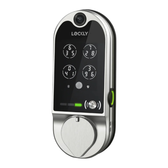 Lockly VISION CHAPA INTELIGENTE + VIDEO TIMBRE Manual De Usuario