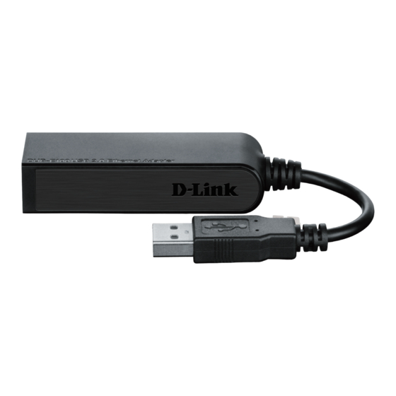 D-Link DUB-E100 Manual Del Usuario