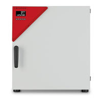 Binder BF720UL-240V Manual De Funcionamiento