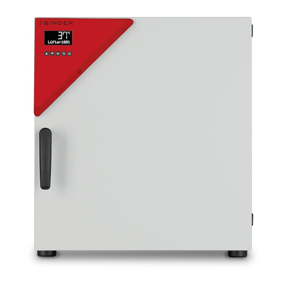 Binder BD 56 Serie Manual De Funcionamiento