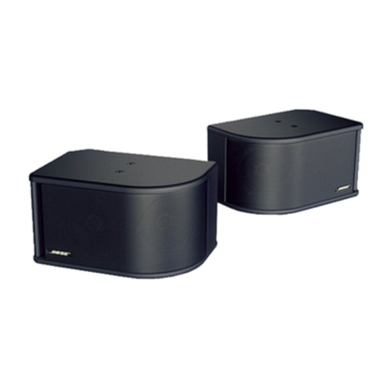 Bose 203 Manual De Instalación