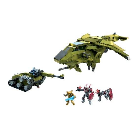 Mega HALO INFINITE UNSC Scorpion Clash Manual De Instrucciones