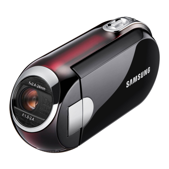Samsung SMX-C10RN Manual Del Usuario