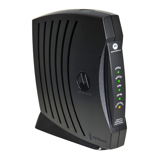 Motorola SURFboard SBG900 Guia Del Usuario