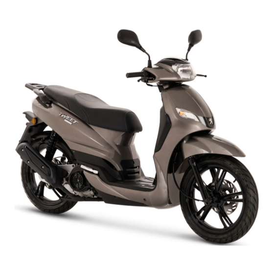 PEUGEOT SCOOTERS Tweet 50CC Manuales