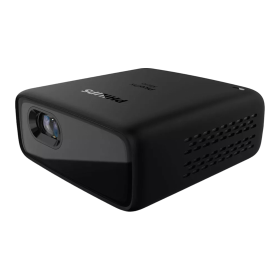Philips PicoPix Micro PPX320 Manual De Usuario