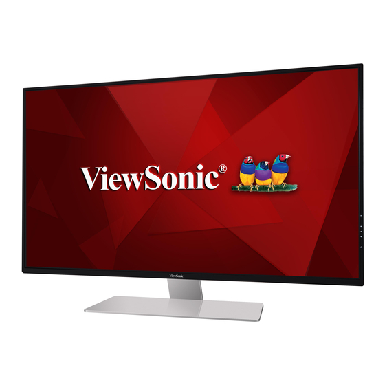 ViewSonic VX4380-4K Guia Del Usuario