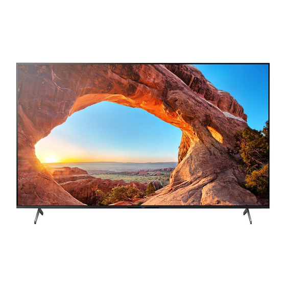 Sony BRAVIA KD-50X85J Guía De Configuración
