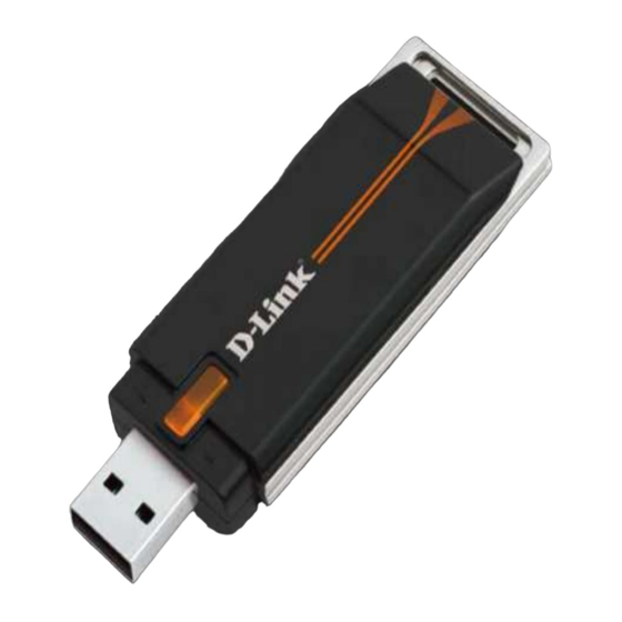 D-Link DWA-110 Manuales