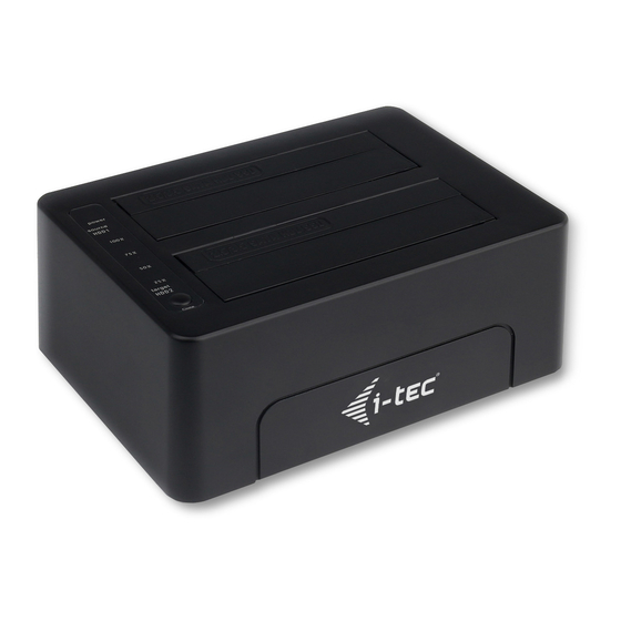 i-tec U3CLONEDOCK Manuales