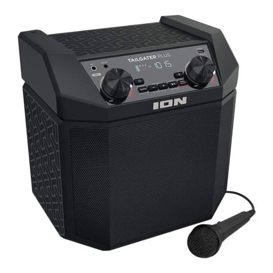ION Tailgater Plus Guia De Inicio Rapido