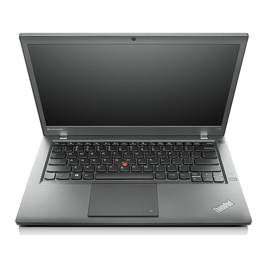 Lenovo ThinkPad T440s Guia Del Usuario