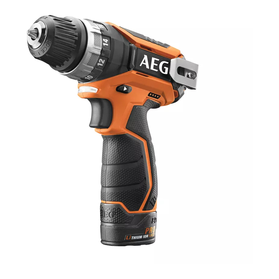AEG BS 12C2LE Manual Original
