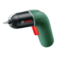 Bosch IXO 6 Manual Original