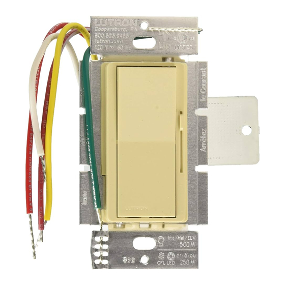 Lutron DVRP-253P Guia De Instalacion